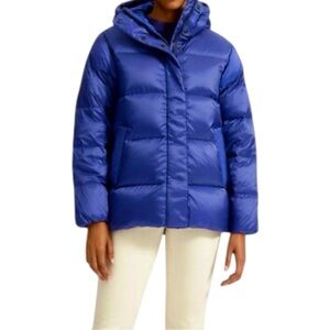EVERLANE The Re:Down Puffy Puff Jacket in Cobalt (S)